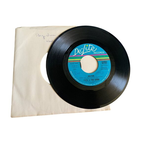 Kool & The Gang 45 RPM Vinyl Record "Big Fun" De-Lite Records 1982 - Picture 1 of 2